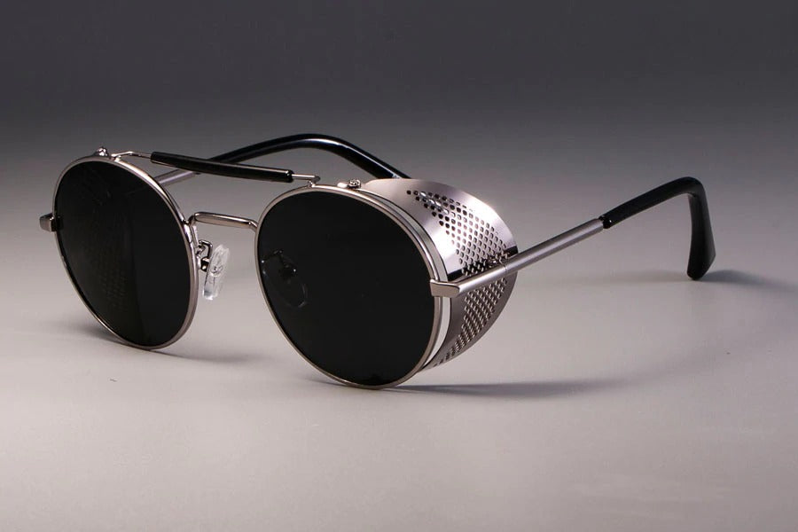 UV Blocking Steampunk Sunglasses-xinru