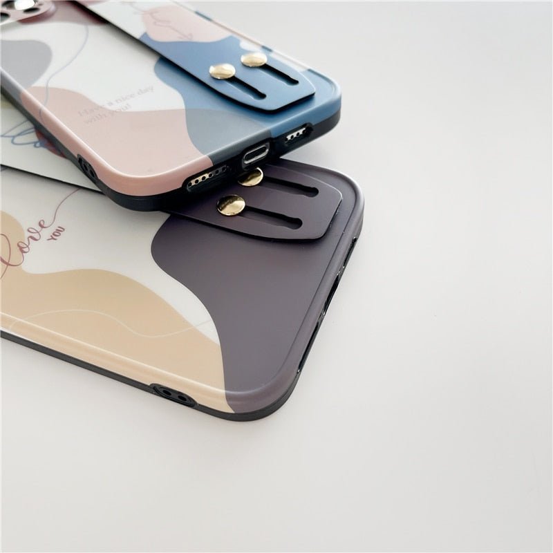 Artistic Wrist Strap Case-xinru