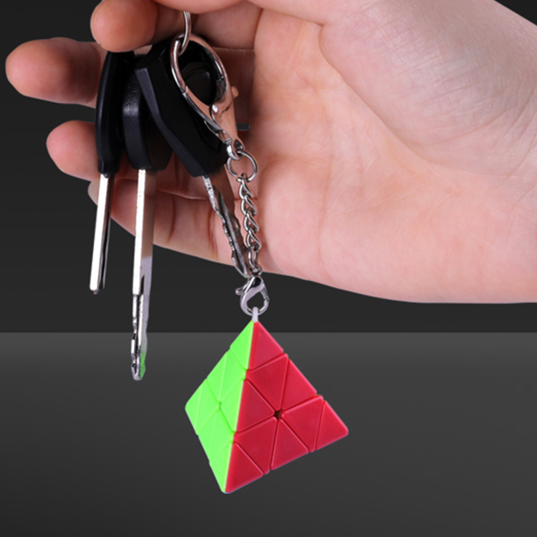QiYi Pyraminx Keychain-xinru shop