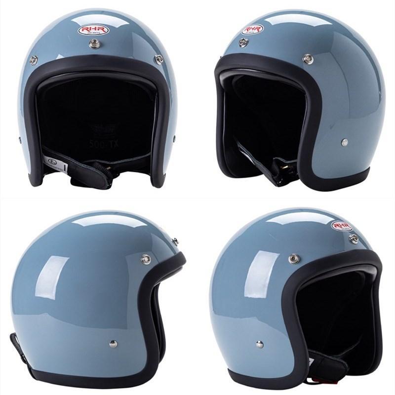 Retro Motorcycle Helmet Fiberglass-xinru shop