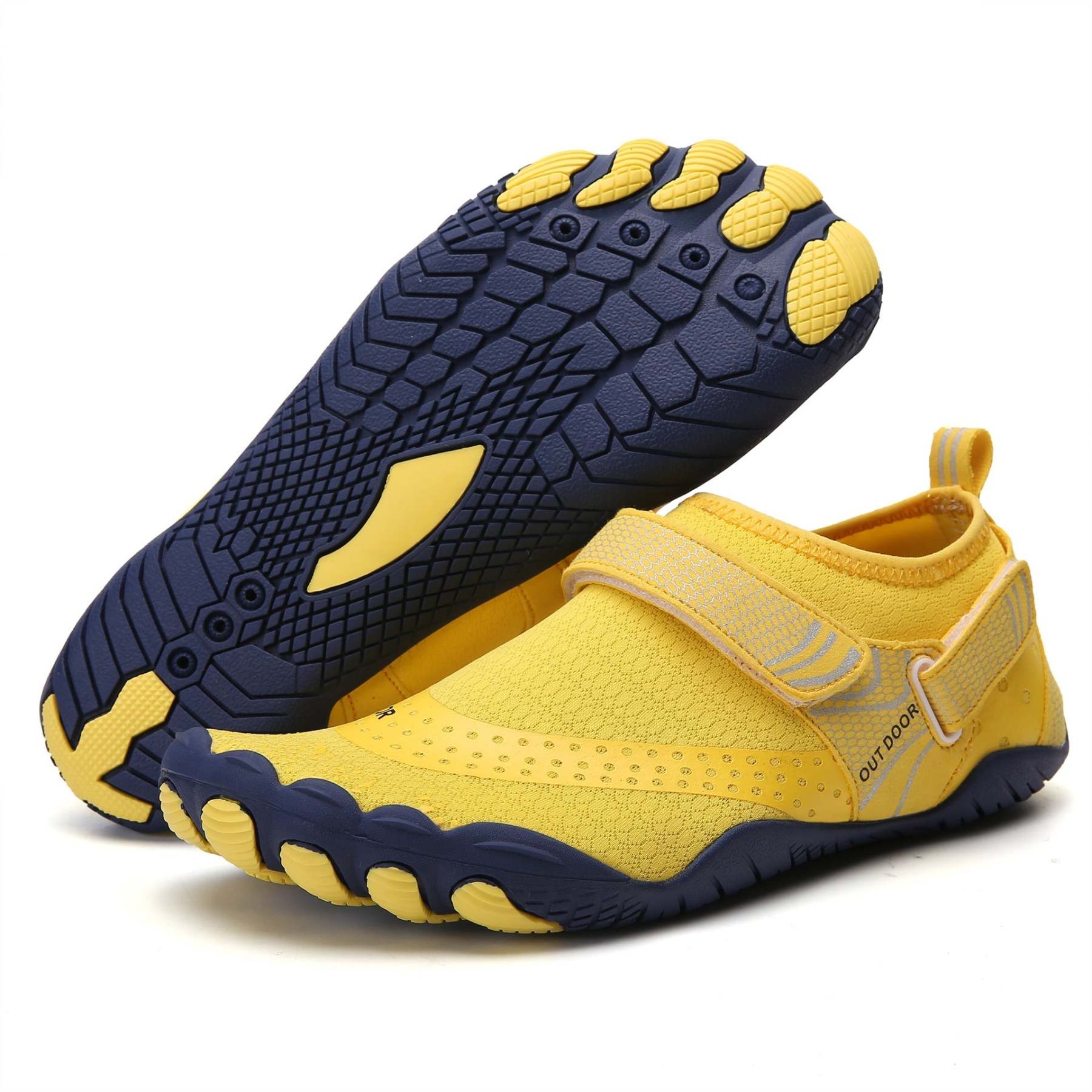 Breathing Double Buckles Unisex Water Shoes-xinru