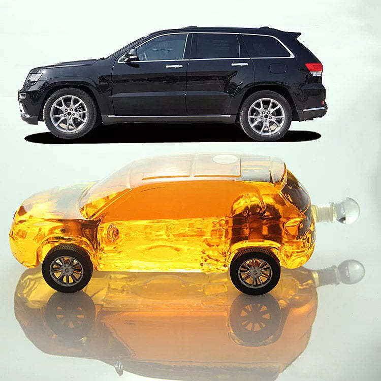 Handmade Custom Car Shaped Wine Decanter-xinru