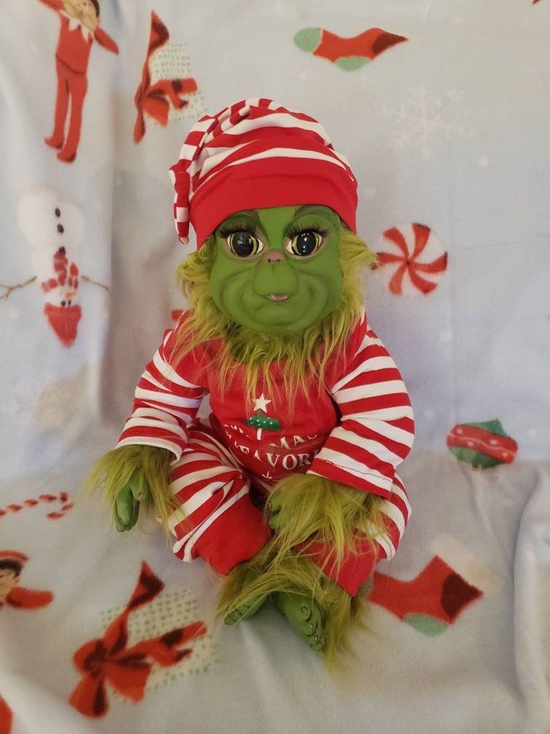 Early Christmas-Grinch Doll-xinru shop