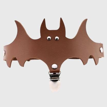 Lady Adjustable Halloween Bat Wing Thigh Leg Stockings Suspender Garter Belt-xinru