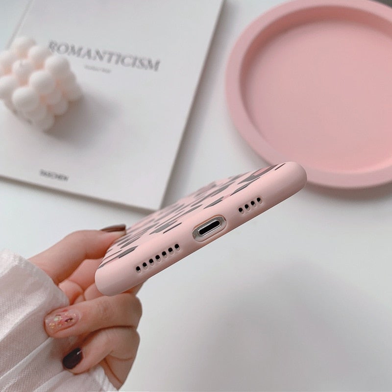 Colorful Cow Case-xinru