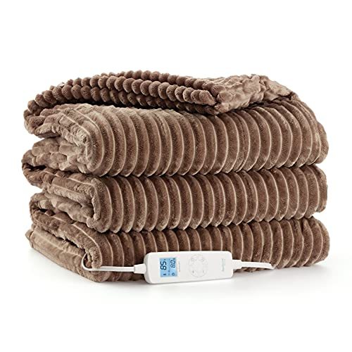 Heated Blanket Electric Throw with 6 Heating Levels-xinru shop
