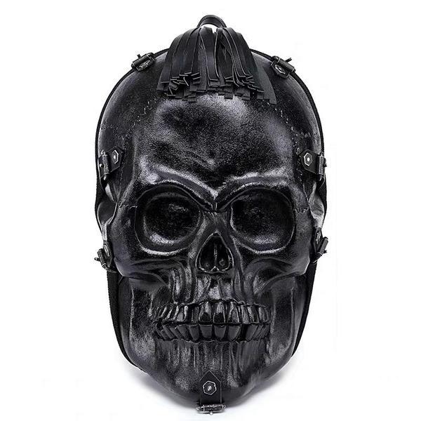 3D Skull Backpack-xinru shop