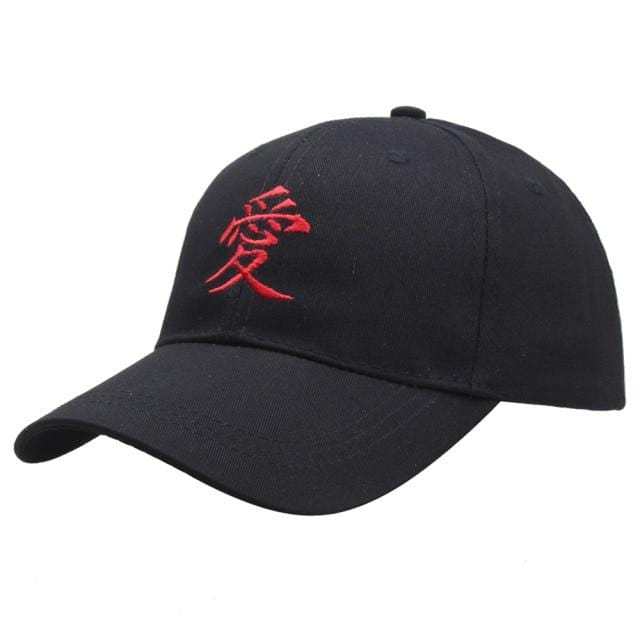 Anime Caotoon Cotton Akatsuki Embroidery Uchiha Logo Hat-xinru