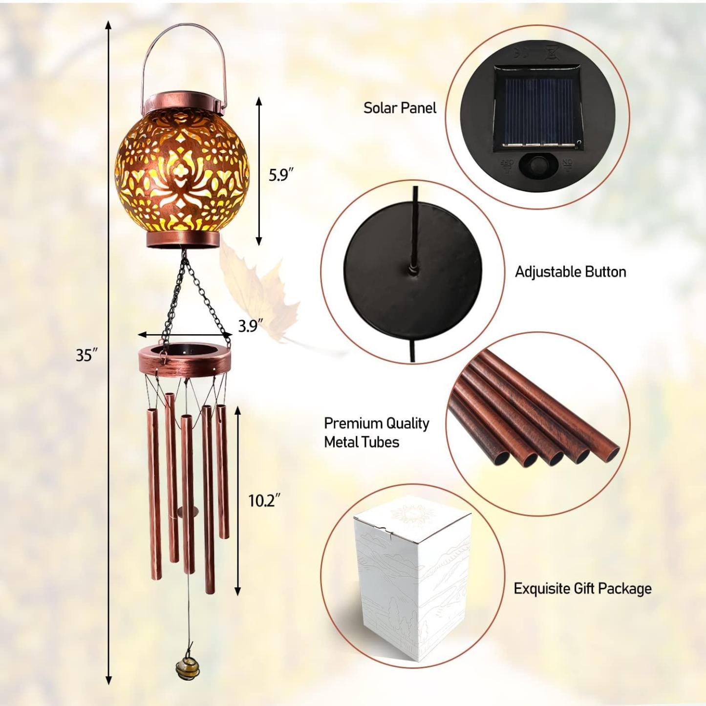 Hanging Solar Wind Chimes Lights-xinru shop