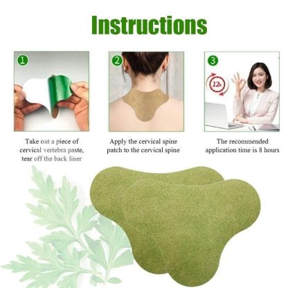 Wormwood Neck Patch Cervical Body Pain Relief Sticker-xinru shop