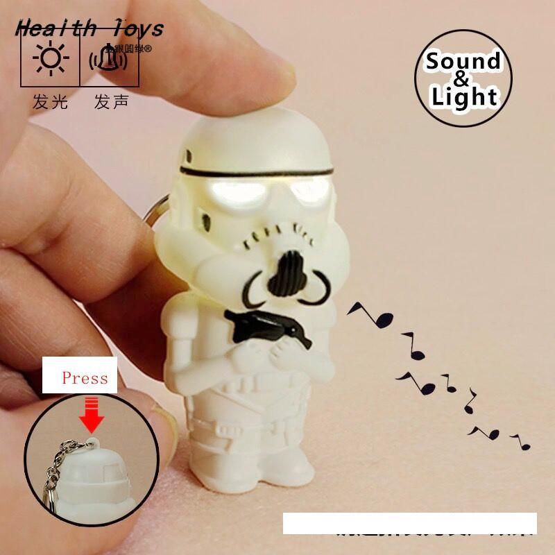 Star Wars Character Inspired LED Flashlight  Collectible Keychains-xinru