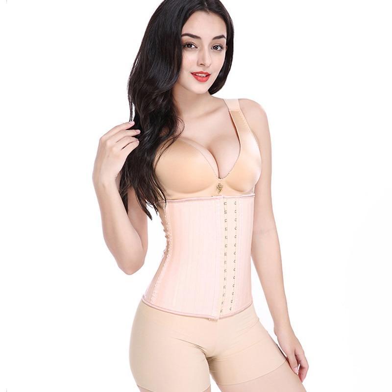 Latex Waist Trainer Corset Belly Slim Belt Body Shape-xinru