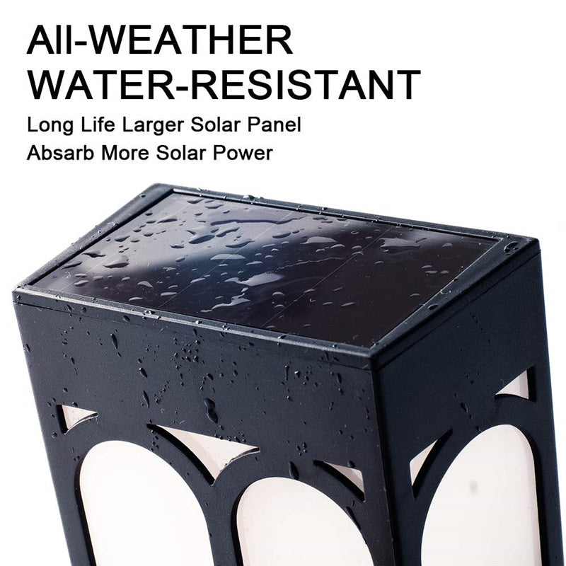 Solar Led Deck Lights Outdoor Waterproof For Garden Fence Post Light-xinru