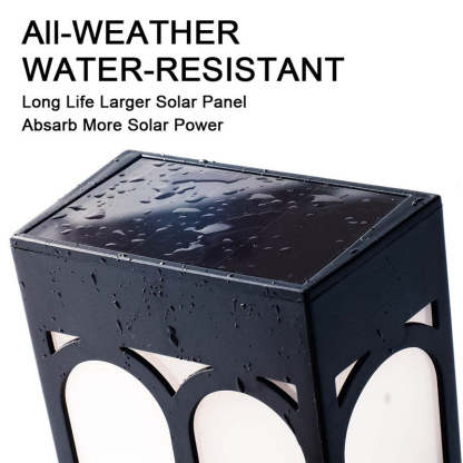 Solar Led Deck Lights Outdoor Waterproof For Garden Fence Post Light-xinru