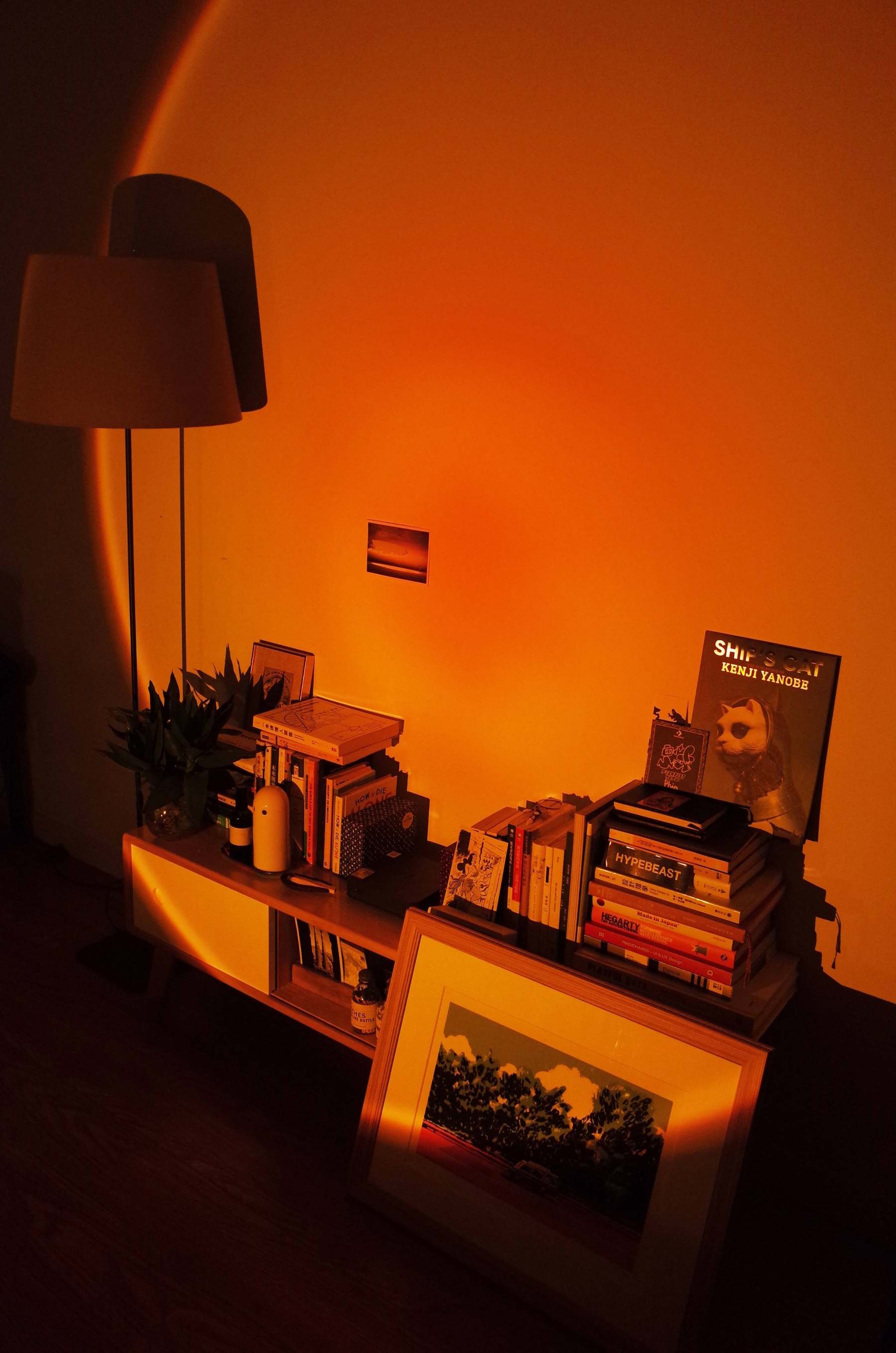 LED Rotatable Sunset Projector Light Romantic Ambiance Light Projector-xinru