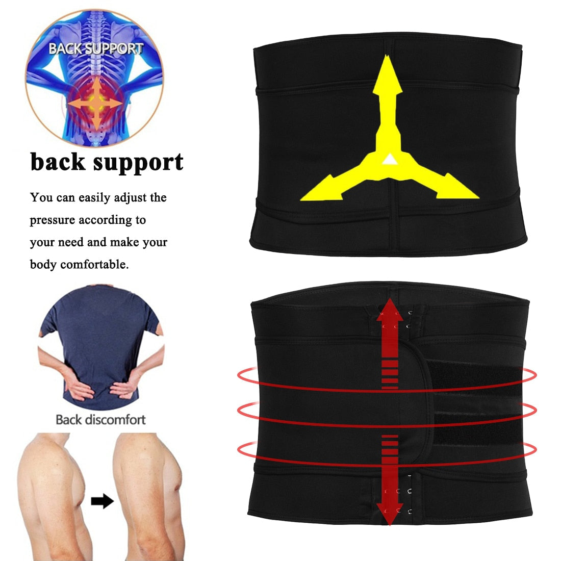 Men Workout Abdomen Shapewear-xinru