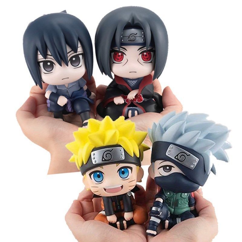 Anime Naruto Doll Uzumaki Kakashi Character Nendoroid Model Figure-xinru