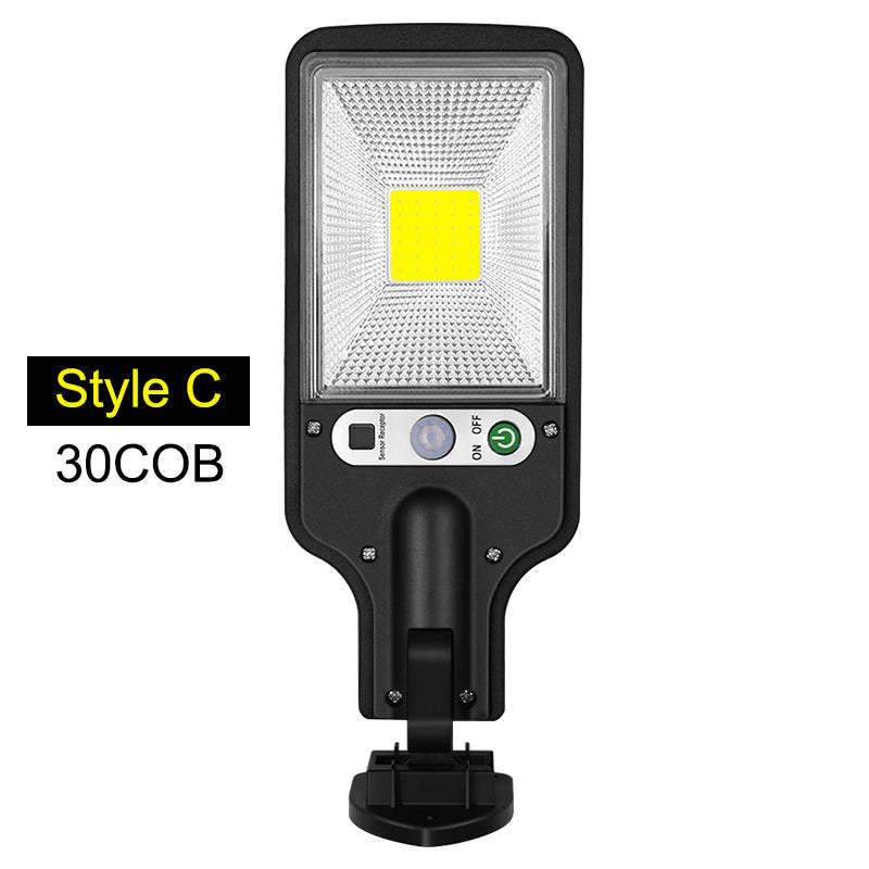 Outdoor Solar Street Lights With 3 Light Mode Waterproof Motion Sensor-xinru