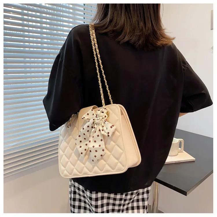 ボウチェーンショルダーバッグ-xinru shop