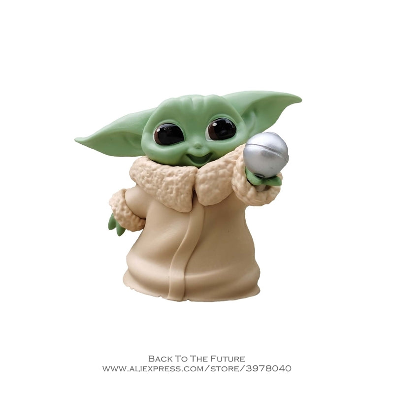 Star Wars Toy Master Baby Yoda Darth PVC Anime Action Figure Mini Doll-xinru