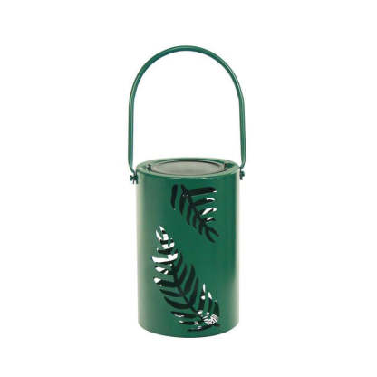 Solar Waterproof Iron Hollow Leaf Design LED Outdoor Decorative Light-xinru