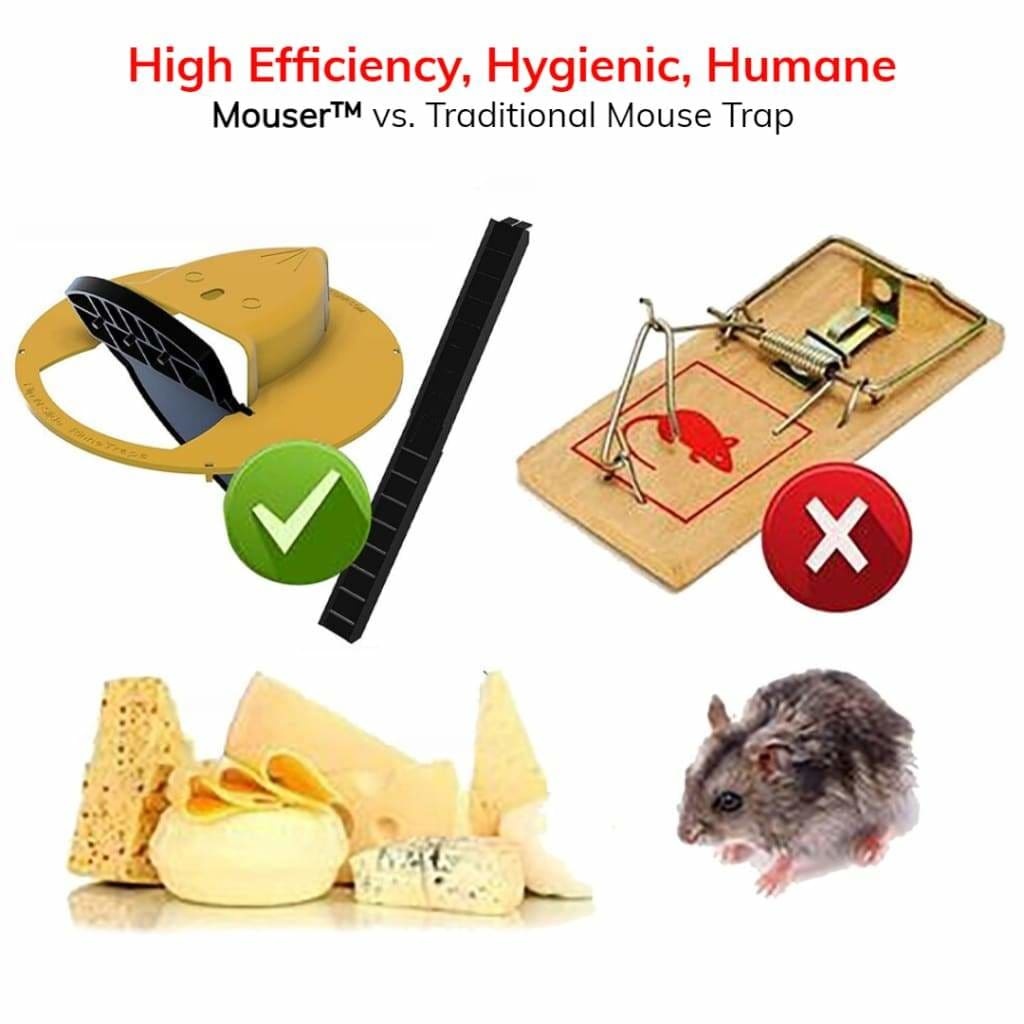 The Smart Flip and Slide Bucket Lid Mouse Rat Trap-xinru