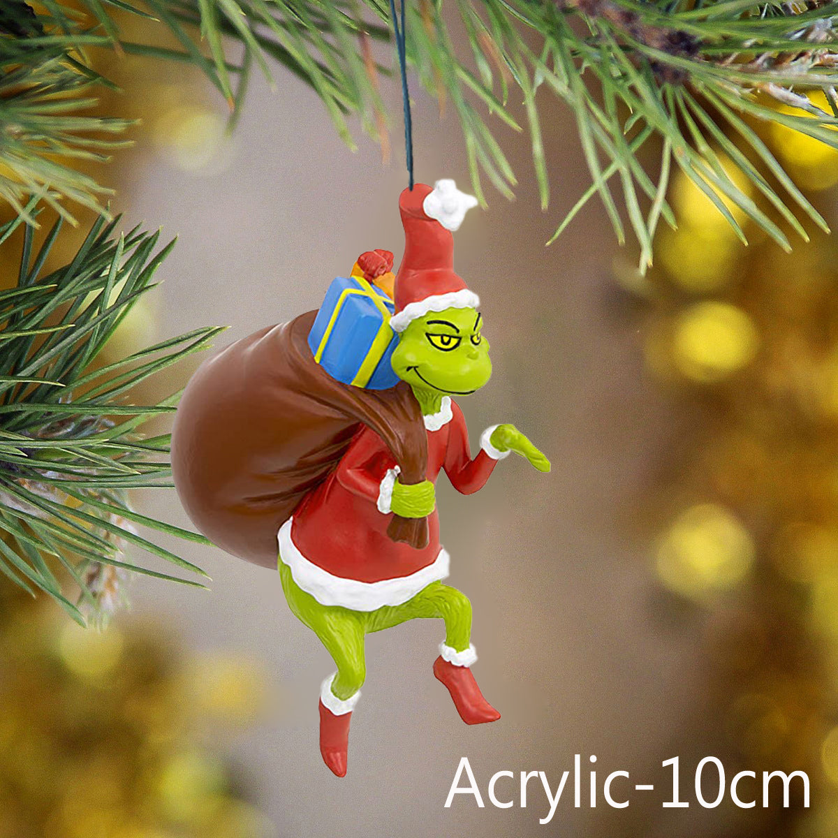 Grinch Christmas tree ornaments-xinru shop
