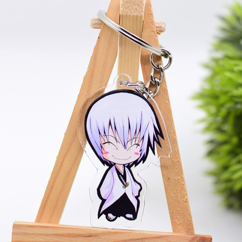 Ichigo Kurosaki Double Sided Anime Keyring Bleach-xinru