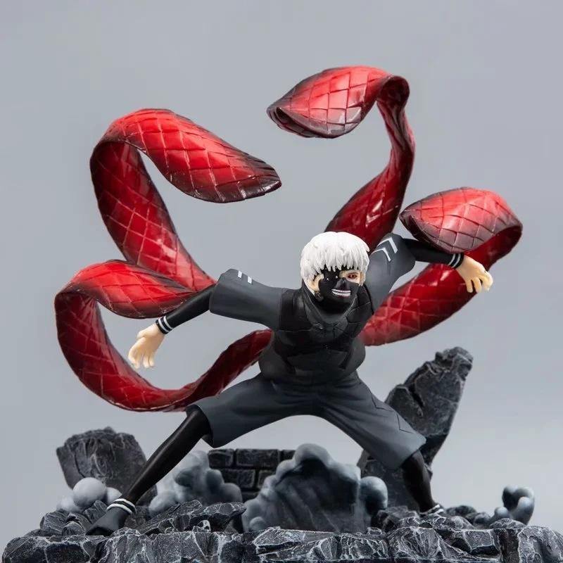Anime Tokyo Ghoul Kaneki Ken Action Figure Statue Model Manga Toy-xinru