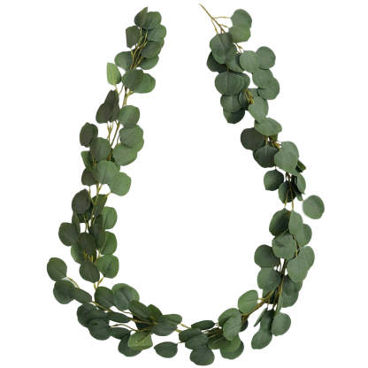 Party Wedding Decoratinon Ivy Leaves Artificial Eucalyptus Garland-xinru