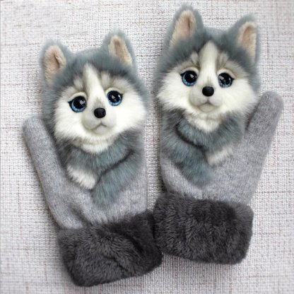 Cute Winter Animal Gloves-xinru shop