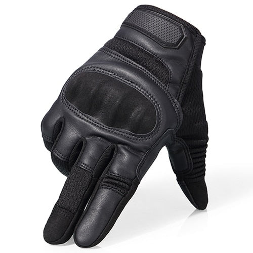 Drop Resistant Abrasion Resistant Knuckle Protection Tactical Gloves-xinru