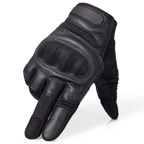 Drop Resistant Abrasion Resistant Knuckle Protection Tactical Gloves-xinru