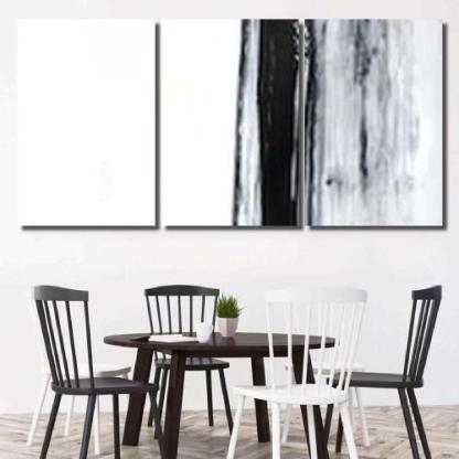 Black White Abstract Art Painting-xinru shop