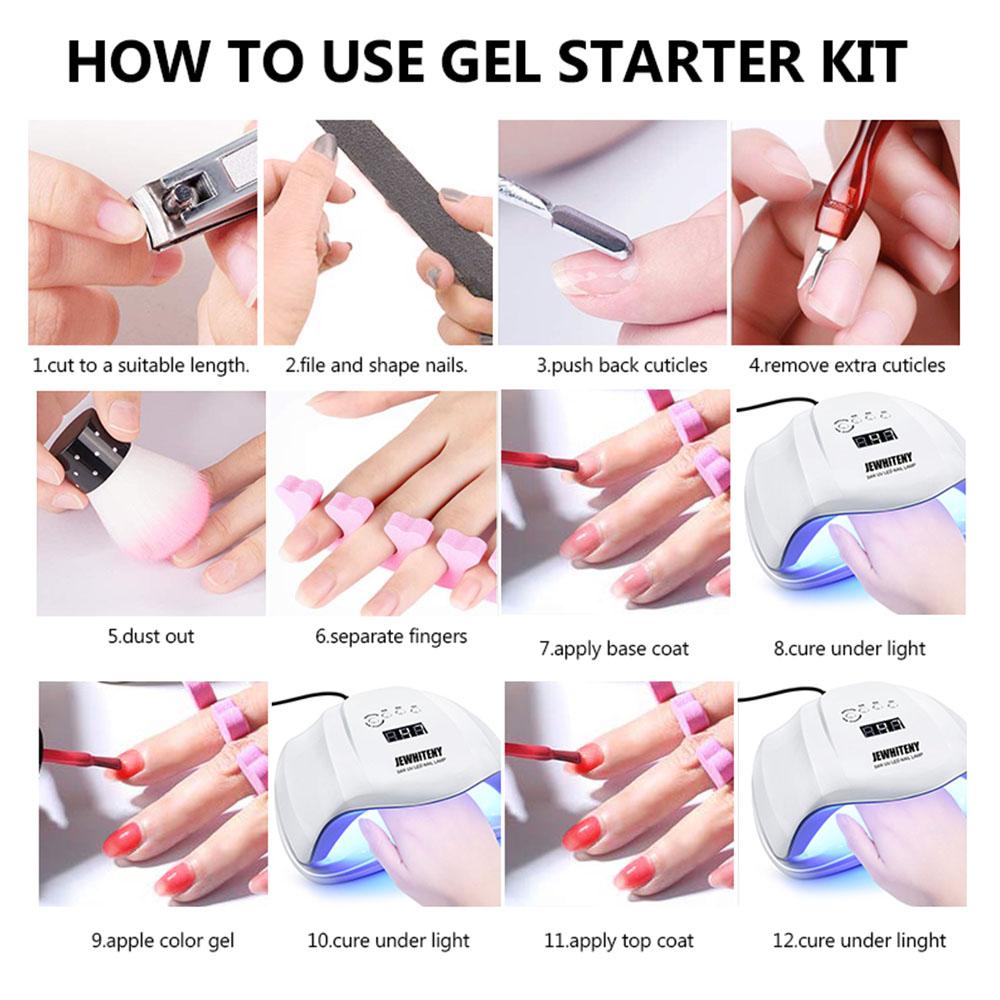 Acrylic Nail Kit Nail Drill Led Nail Lamp 20000rpm-xinru