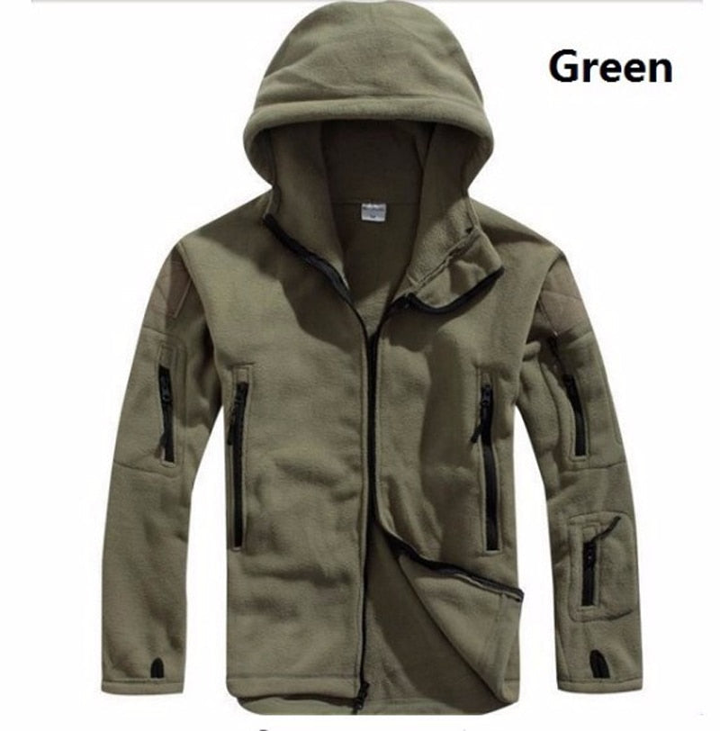 Men Jacket Sports Hooded Coat Hiking Outdoor Fishing-xinru