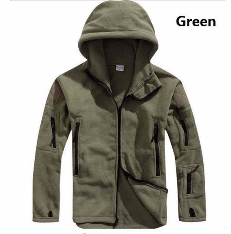 Men Jacket Sports Hooded Coat Hiking Outdoor Fishing-xinru