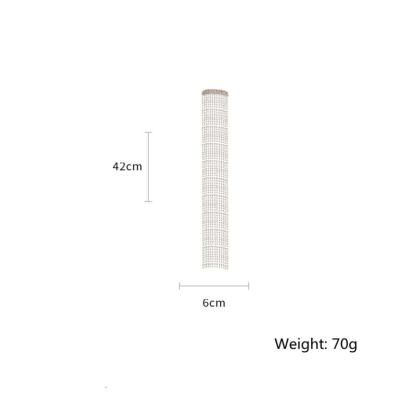 Gleaming Multi-strand Rhinestone Ponytail Long Tassel Hair Clip-xinru