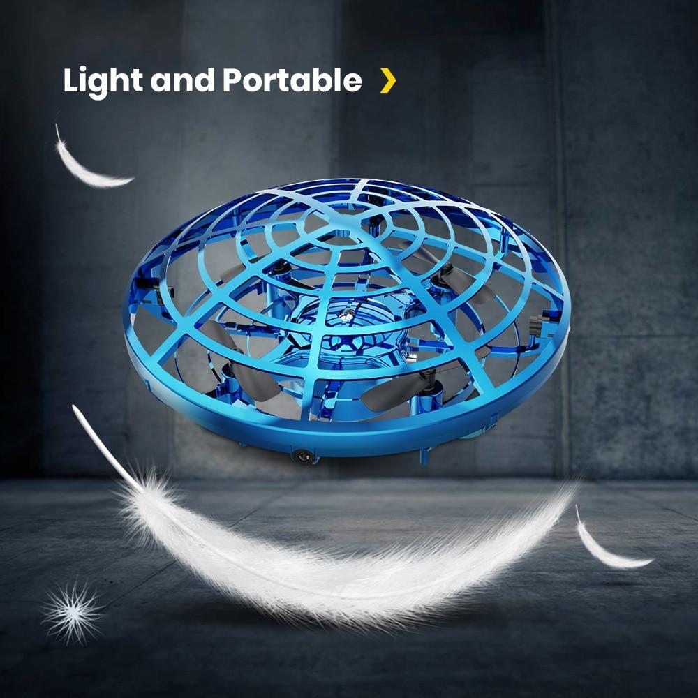 Manual Mini Outside Induction Helicopter UFO Drone Children Flying Ball Toys-xinru