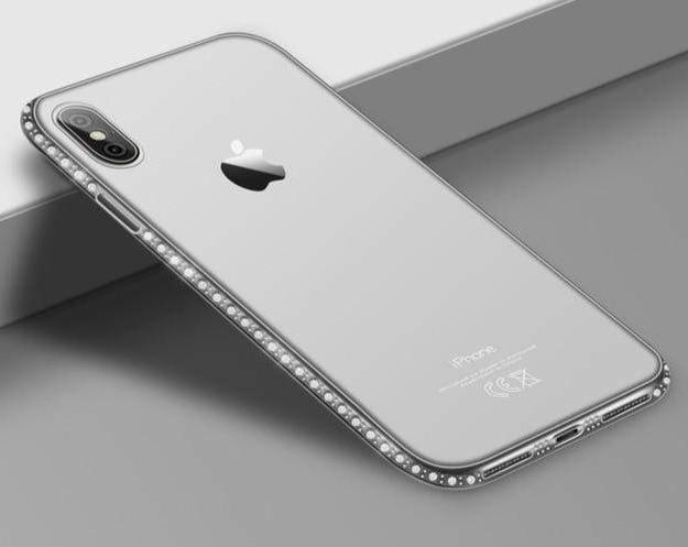 Diamond Bling Transparent Case-xinru