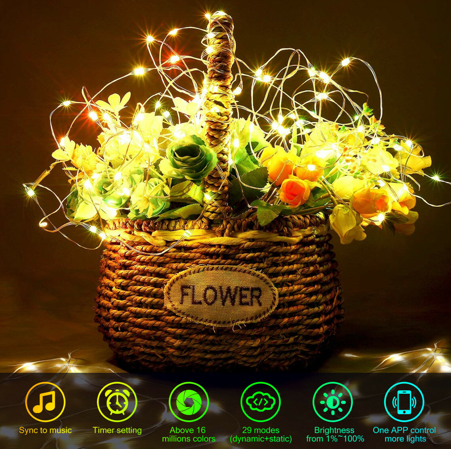 Christmas Tree LED String Lights-xinru shop