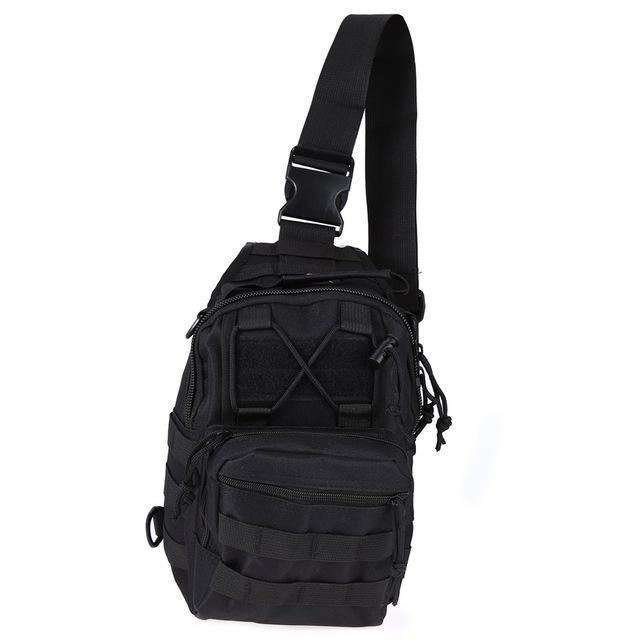 Military Survival Shoulder Tactical Sling Backpack-xinru