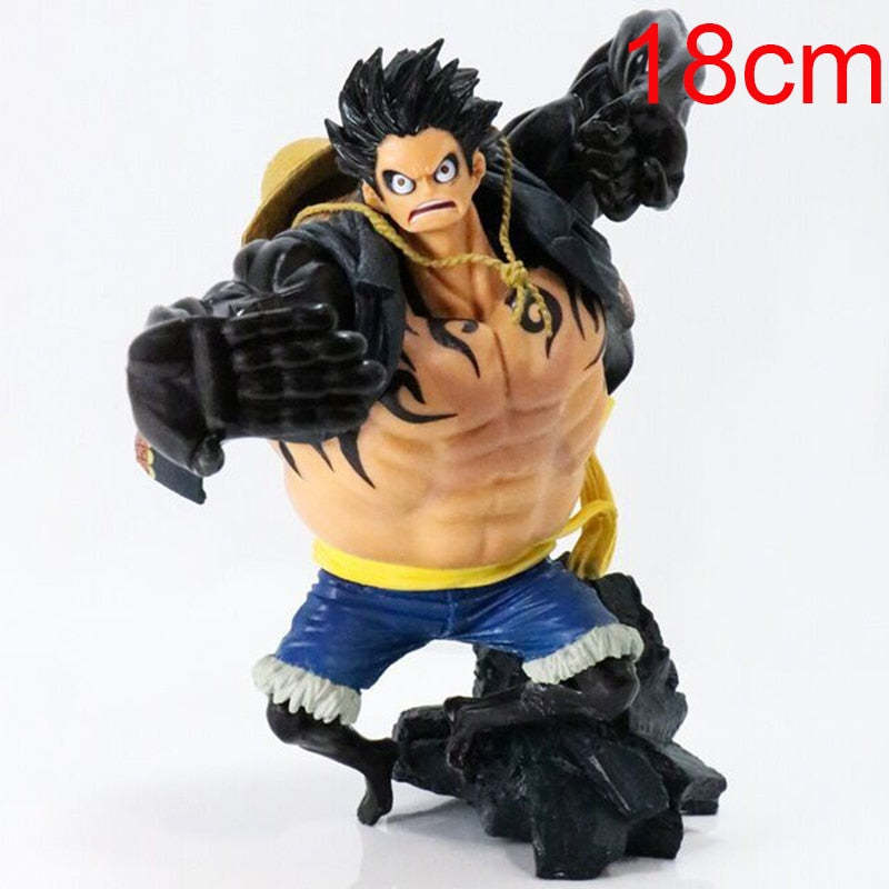 One Piece Gear Fourth Luffy Action Figure PVC Figma Collectible Statue Toy-xinru