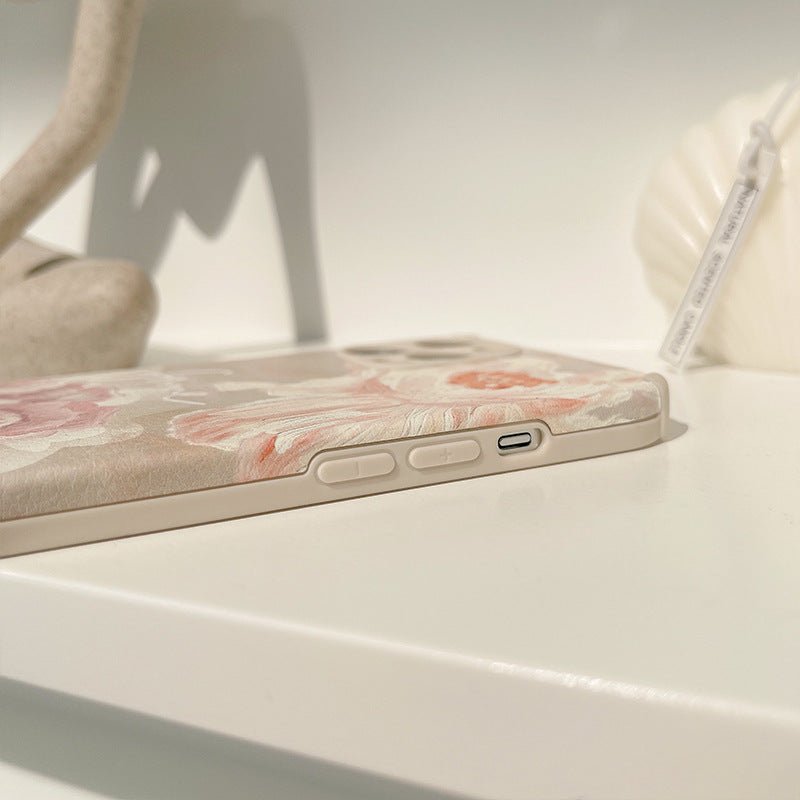 3D Flower Leather Case-xinru