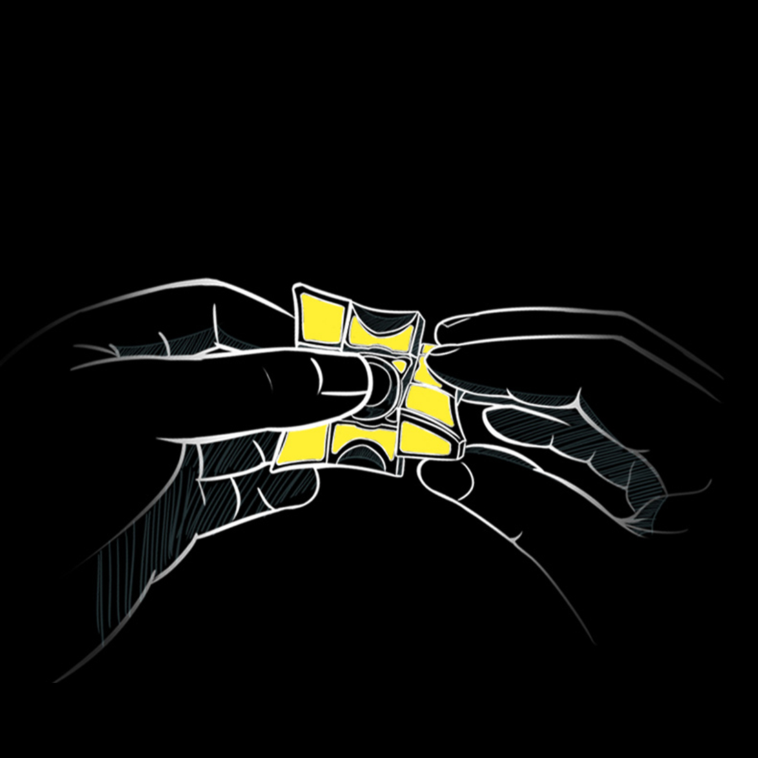 QiYi 1x3x3 Spinner-xinru shop