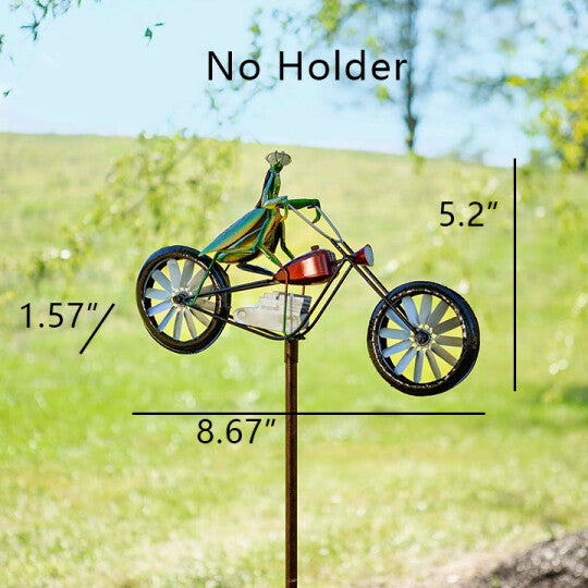 Vintage Bicycle Metal Wind Spinner-xinru