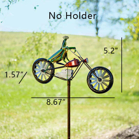 Vintage Bicycle Metal Wind Spinner-xinru