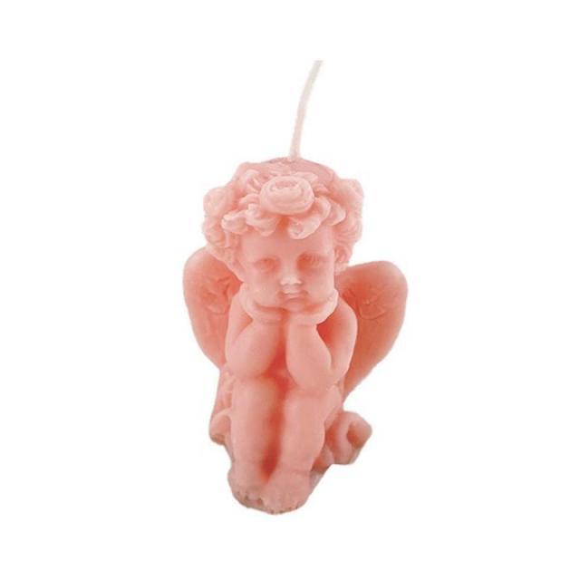 3D Angel Aromatherapy Scented Candle Wax Home Decor Art Candle-xinru