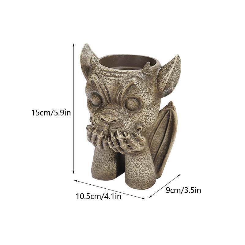 3 Styles Funny Resin Garden Plant Pot-xinru