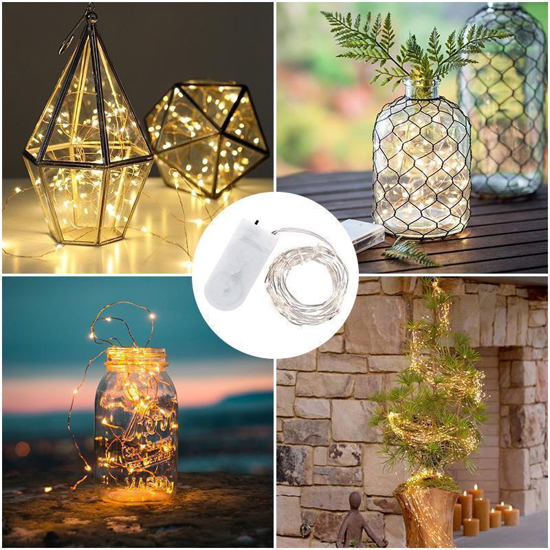 Outdoor Indoor Waterfall String Lights Firefly Bunch Lights-xinru